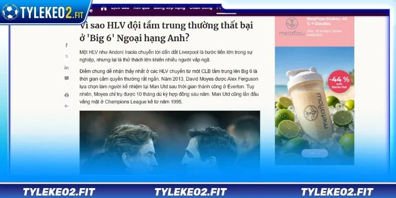 Trang tin phân tích chuyên sâu về chiến thuật và đội hình