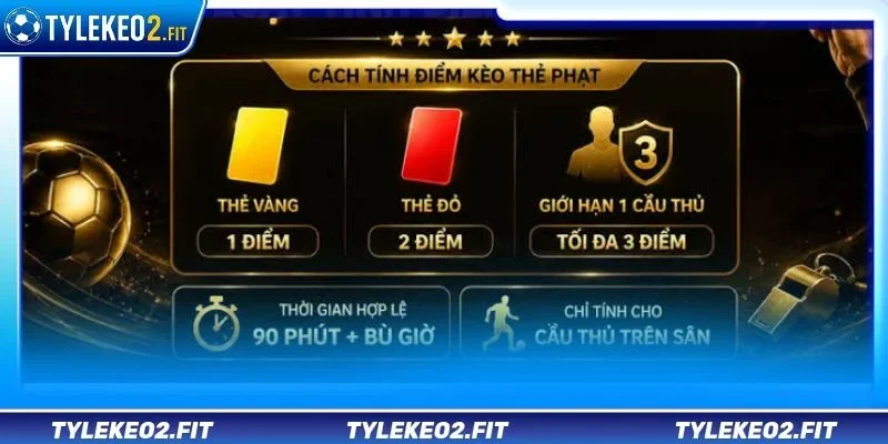 Ví dụ về kèo thẻ phạt giúp bạn hiểu rõ kèo chơi